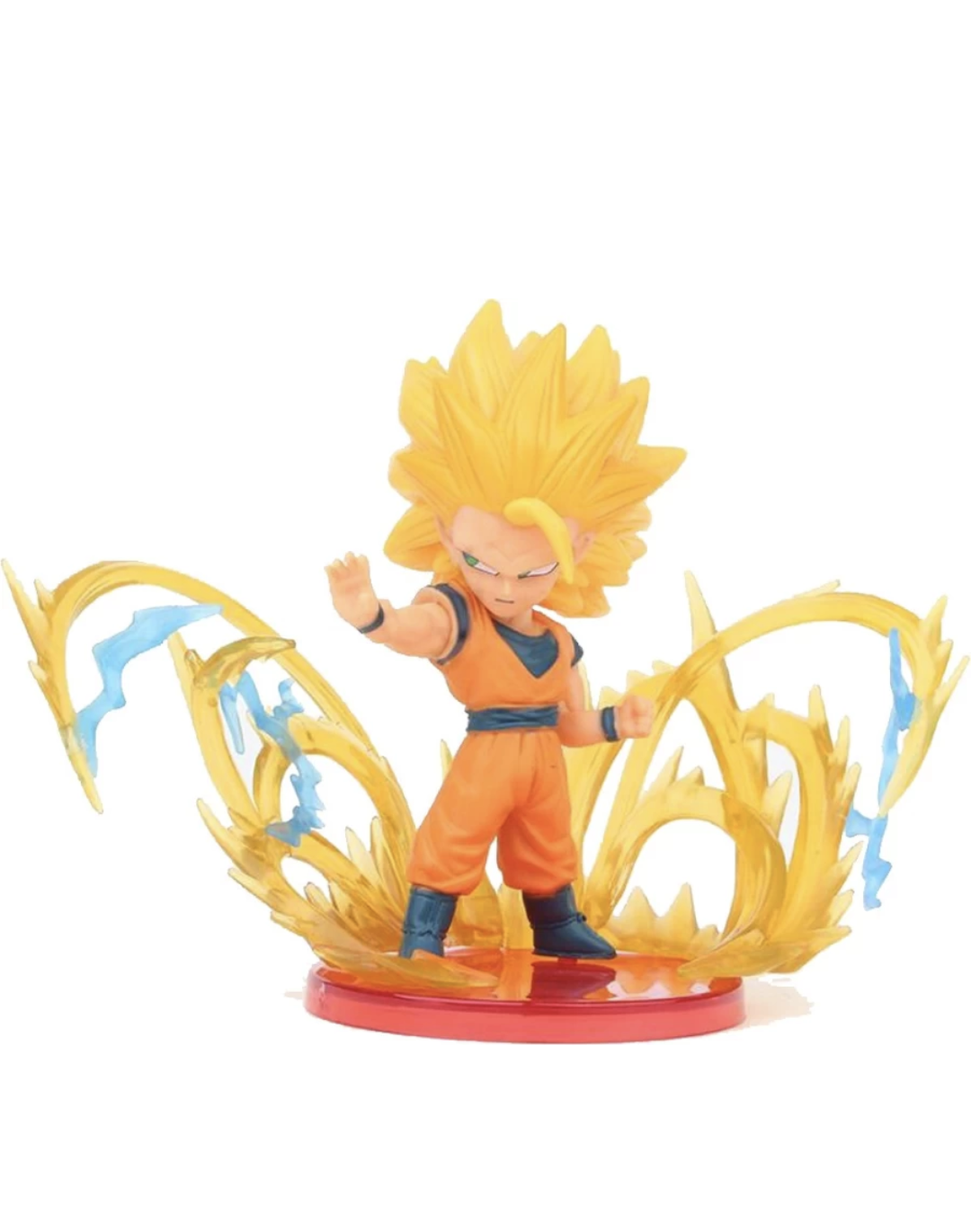 Dragon Ball Z Dynamic 8.5 cm Goku Figure with Spectacular Display Stand, DBZ Fan Collectibles, Amazing Gift for your Loved Ones
