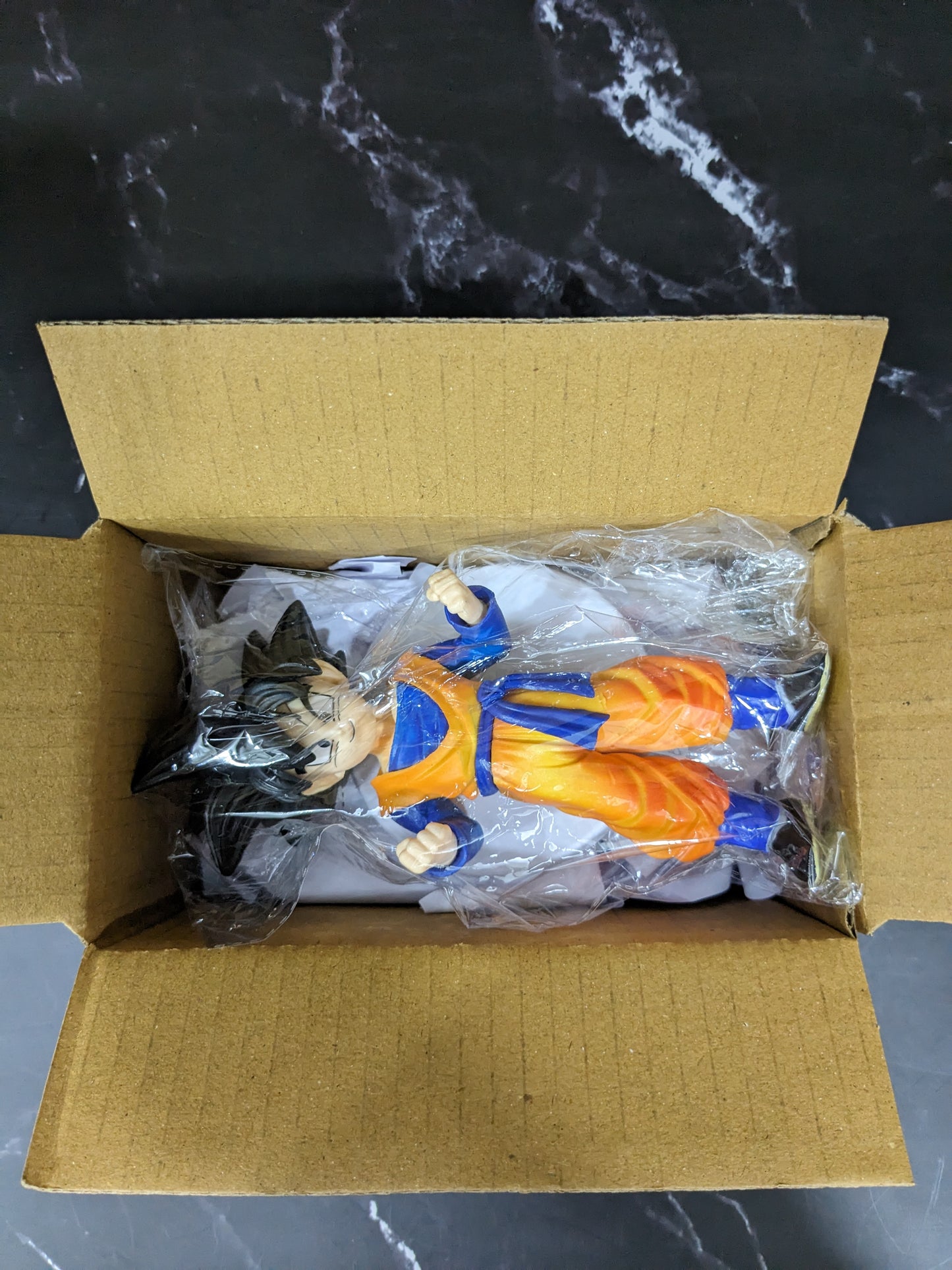 Dragon BallZ Anime, 18 cm Super Saiyan Son Goku (Black Hair), PVC Childhood Action Figure, Best Gift & Collectibles for DBZ Fans