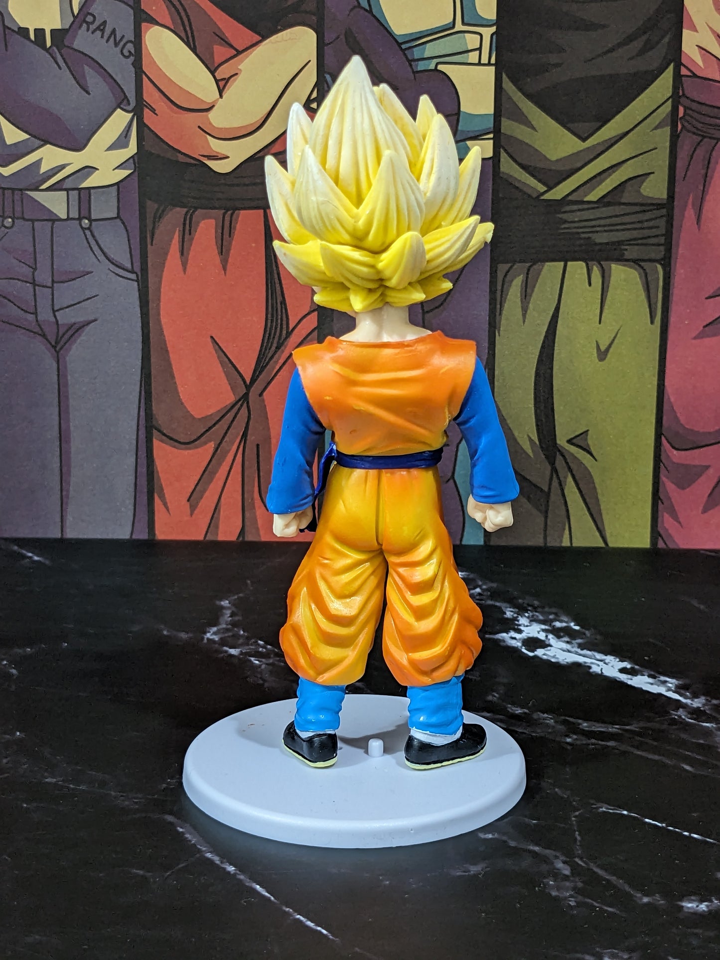 Dragon BallZ Anime, 18 cm Super Saiyan Son Goten (Yellow Hair), Childhood Statue, PVC Action Figure, Best Toy Gift & Collectibles