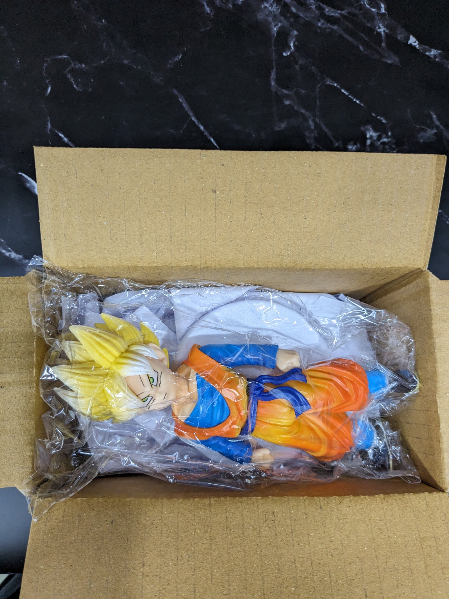 Dragon BallZ Anime, 18 cm Super Saiyan Son Goten (Yellow Hair), Childhood Statue, PVC Action Figure, Best Toy Gift & Collectibles