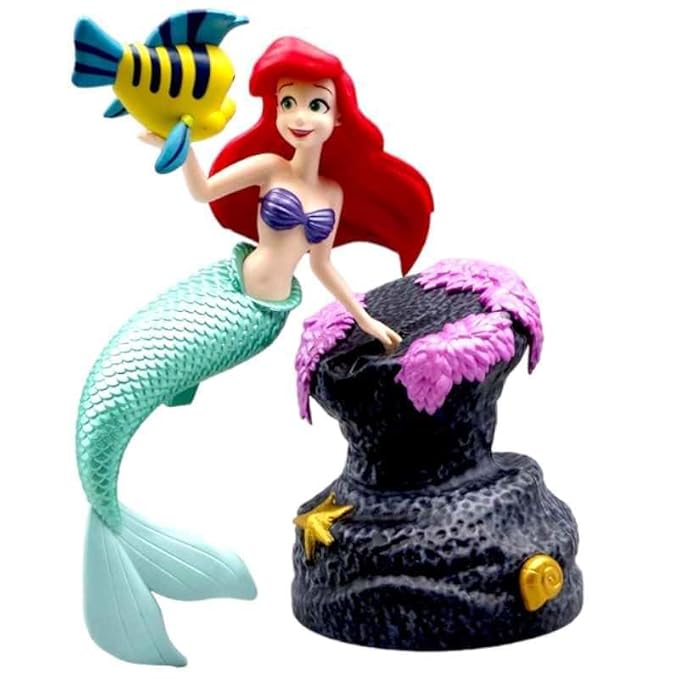 19 cm Little Mermaid (Princess Ariel) Collectible Figure, High Quality PVC Figurine, Toy Figure & Statue, Best Gift for Kids, Family & Friends