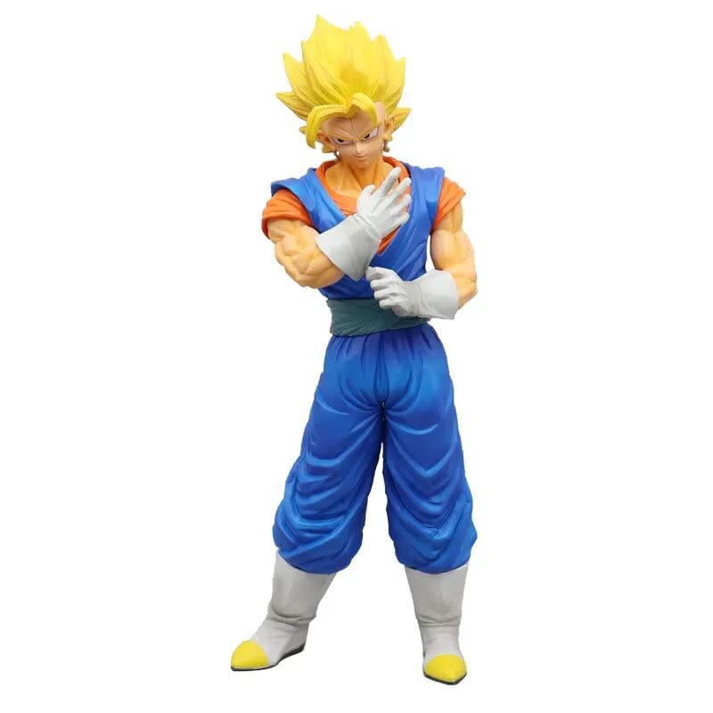 32 cm Legendary Dragon BallZ Super SSJ Vegito Gogeta - Yellow Hair, Giant Action Figure, PVC Anime Collectible, Wonderful Gift for DBZ Fans