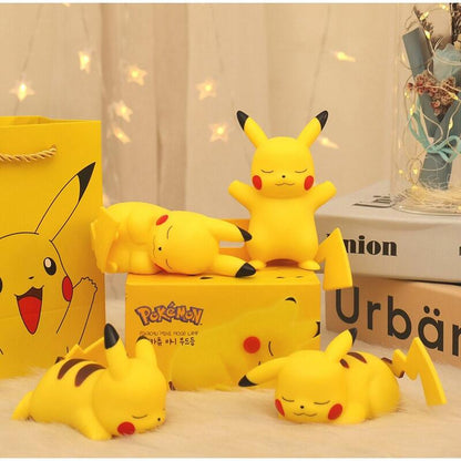 Cute Glowing Pikachu Night Light ( ANY 1 PC Assorted/ Any Single PC), Different Poses, Room Decor, Best Gift for Pikachu Fans, 10-12Cm