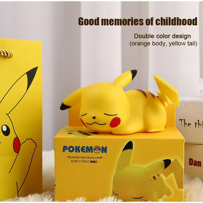 Cute Glowing Pikachu Night Light ( ANY 1 PC Assorted/ Any Single PC), Different Poses, Room Decor, Best Gift for Pikachu Fans, 10-12Cm