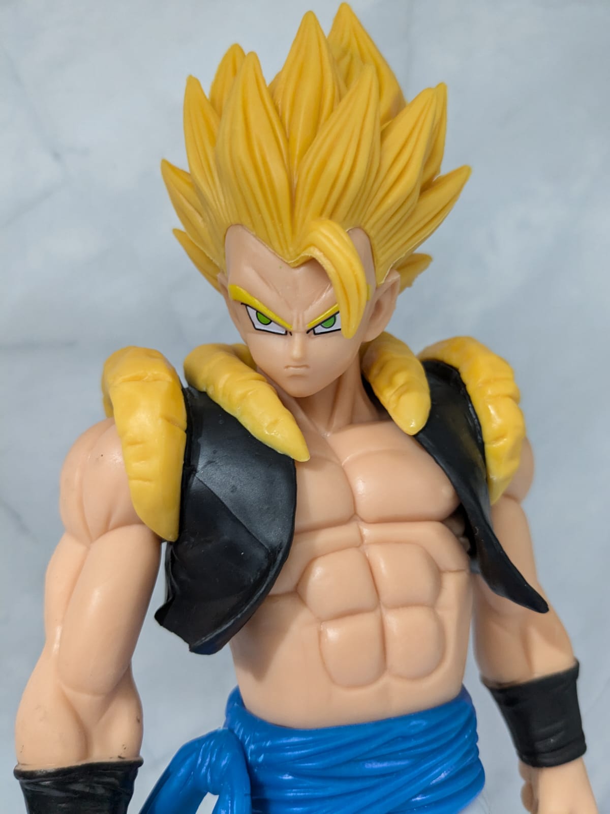 30 cm Dragon Ball Z Gogeta Super Saiyan - Yellow Hair, Giant Action Figure, PVC Anime Collectible, Ideal Gift for DBZ Fans