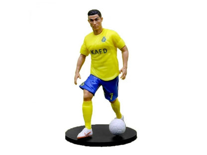 18 cm Cristiano Ronaldo - Yellow Jersey Action Figure, Portuguese Soccer Football Star, Sports Collectible, Best Gift For Football Lovers