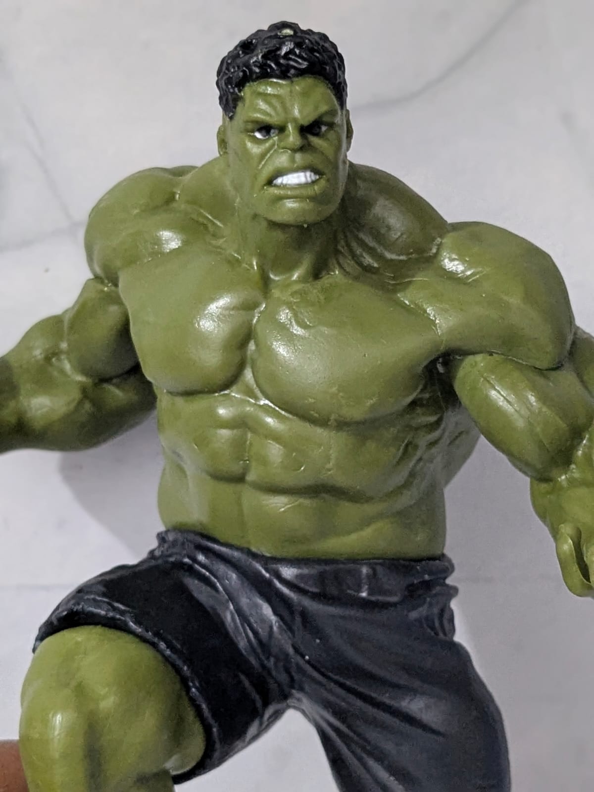 14 cm Avengers HULK Action Figure, Super Hero PVC Statue with Base, Titan Hero Series Hulk Figurine, Best Gift for Hulk Fans