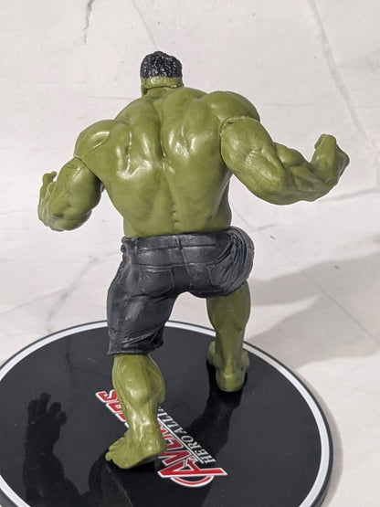 14 cm Avengers HULK Action Figure, Super Hero PVC Statue with Base, Titan Hero Series Hulk Figurine, Best Gift for Hulk Fans