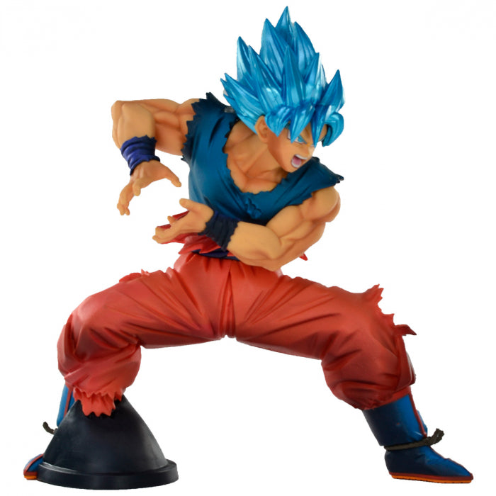 20 cm DBZ Legend Super Saiyan Son Goku, Blue Hair Action Figure, Dynamic Super Throw Action, PVC Anime Collectible, Ideal Gift for DBZ Fans