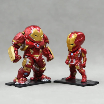 Super Hero Action Figures (Set of 8), Avenger Toy Set, Marvel Series Characters, Premium Quality, A Gift for Avengers Fans - 8 to 10cm