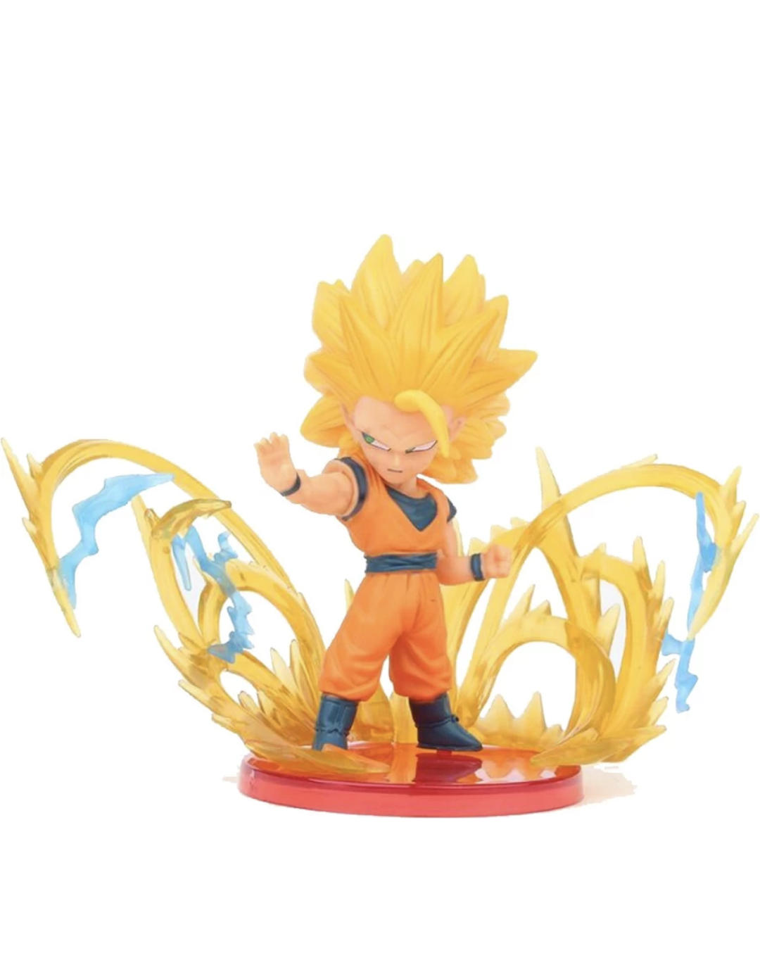 Dragon Ball Z Dynamic 8.5 cm Goku Figure with Spectacular Display Stand, DBZ Fan Collectibles, Amazing Gift for your Loved Ones