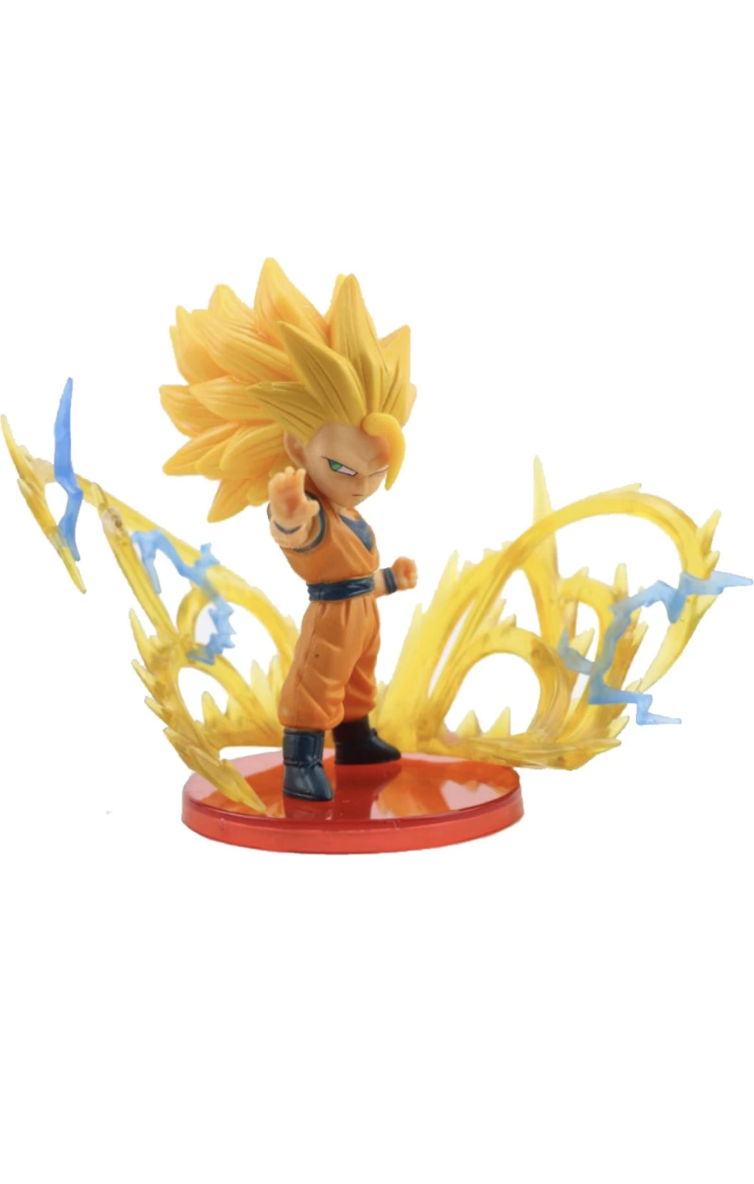 Dragon Ball Z Dynamic 8.5 cm Goku Figure with Spectacular Display Stand, DBZ Fan Collectibles, Amazing Gift for your Loved Ones