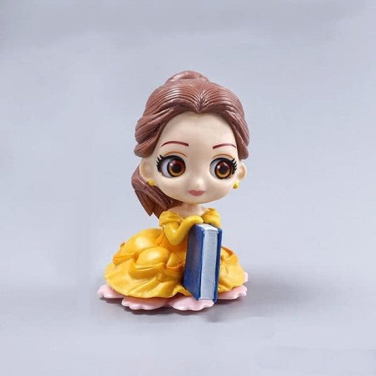 Princess Belle with Magical Book, Best Gift, Room Decor - 9.5 cm