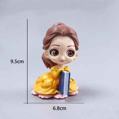 Princess Belle with Magical Book, Best Gift, Room Decor - 9.5 cm