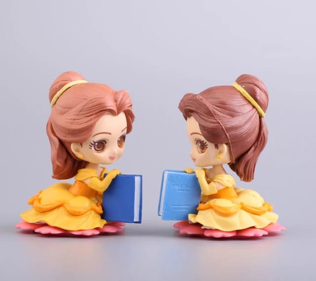 Princess Belle with Magical Book, Best Gift, Room Decor - 9.5 cm