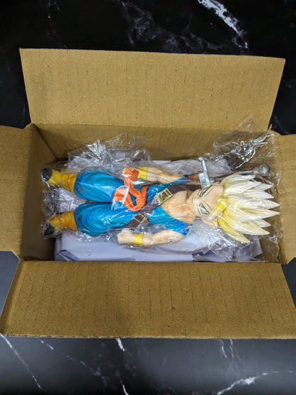 Dragon BallZ Anime Super Saiyan Kids, 19 cm Trunks Son Goten (carrying Sword), PVC Action Figure, Best Gift & Collectible for Children
