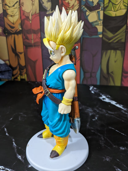 Dragon BallZ Anime Super Saiyan Kids, 19 cm Trunks Son Goten (carrying Sword), PVC Action Figure, Best Gift & Collectible for Children