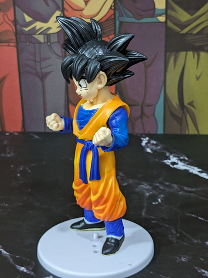 Dragon BallZ Anime, 18 cm Super Saiyan Son Goku (Black Hair), PVC Childhood Action Figure, Best Gift & Collectibles for DBZ Fans