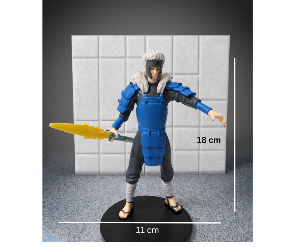 NARUTO Second Hokage TOBIRAMA Senju, 18 cm PVC Action Figure, Premium Quality Anime, Best for Anime Lovers