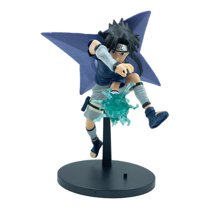 Naruto Vibration Stars- 18 cm Sasuke Uchiha Action Figure, Premium PVC Toy Figure, Home Decoration, Best Gift for Naruto Lovers