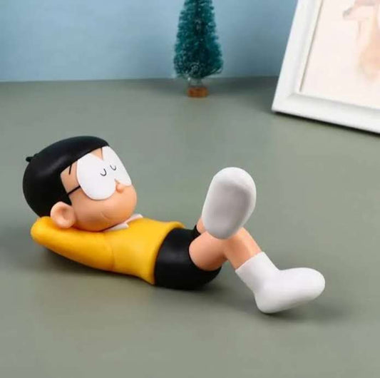 Cute Sleeping Nobita, Cartoon Collectibles, Relaxing Nobi, Durable Quality, Car/Home Decoration, Best Gift for Nobita Fans -16.5 cm