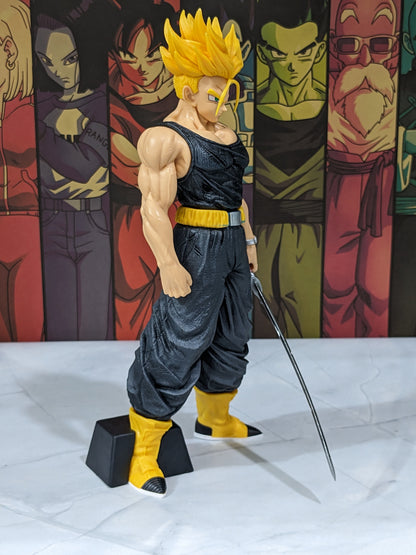 Dragon BallZ 30 cm Super Saiyan Trunks Action Figure, High Quality PVC Collectible, Home Decorative Statue, Amazing Gift for DBZ Lovers