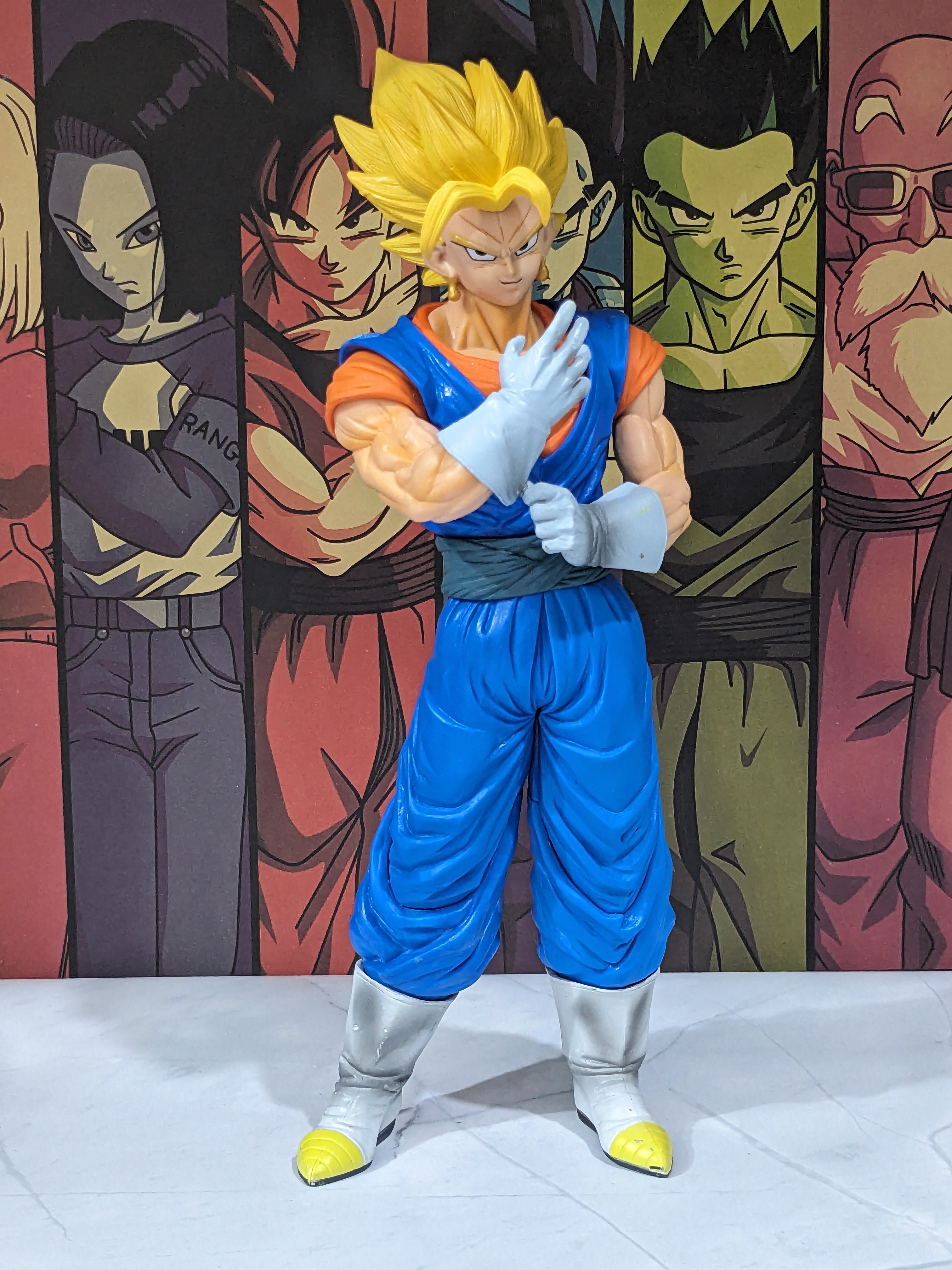 Dragon BallZ Super SSJ Vegito Gogeta (Yellow Hair), 32 cm Height Giant ...