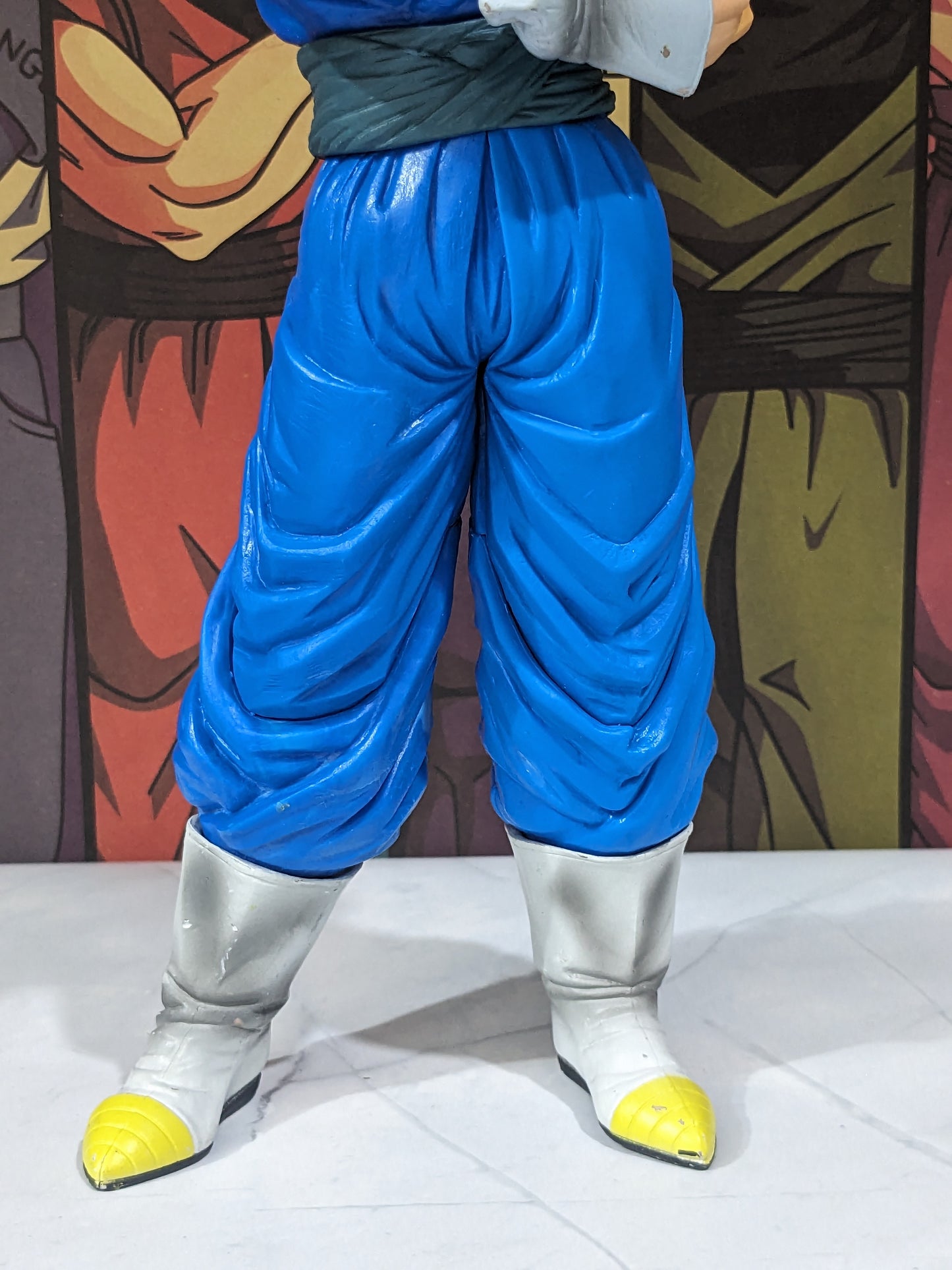 Dragon BallZ Super SSJ Vegito Gogeta (Yellow Hair), 32 cm Height Giant Action Figure, PVC Anime Collectible, Wonderful Gift for DBZ Fans